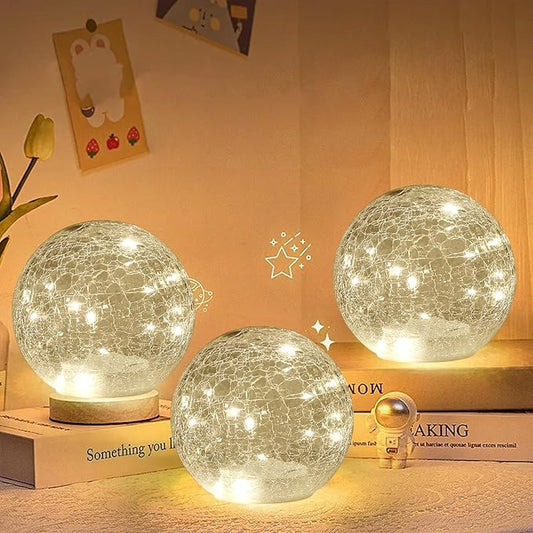 Globe Ball LED Lamp - Battery Operated