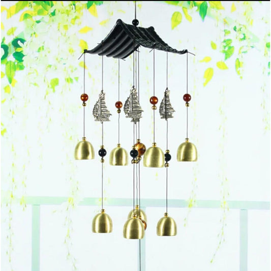 Wind Twin Metal Aluminum Wind Chimes – Door Bells