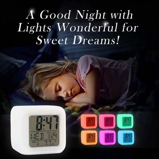 Creative Alarm Clock Sublimation LED Digital Clock