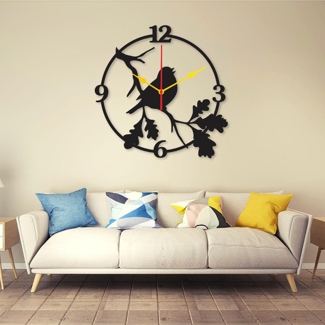 Sparrow Dial 12x12 Wall Clock