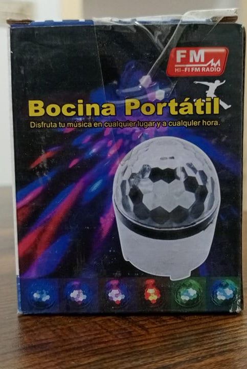 Digital RGB LED Music Crystal Magic Ball Effect Light