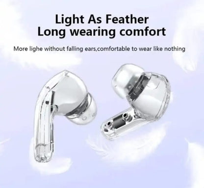 Air31 Earbuds with Crystal Transparent Body