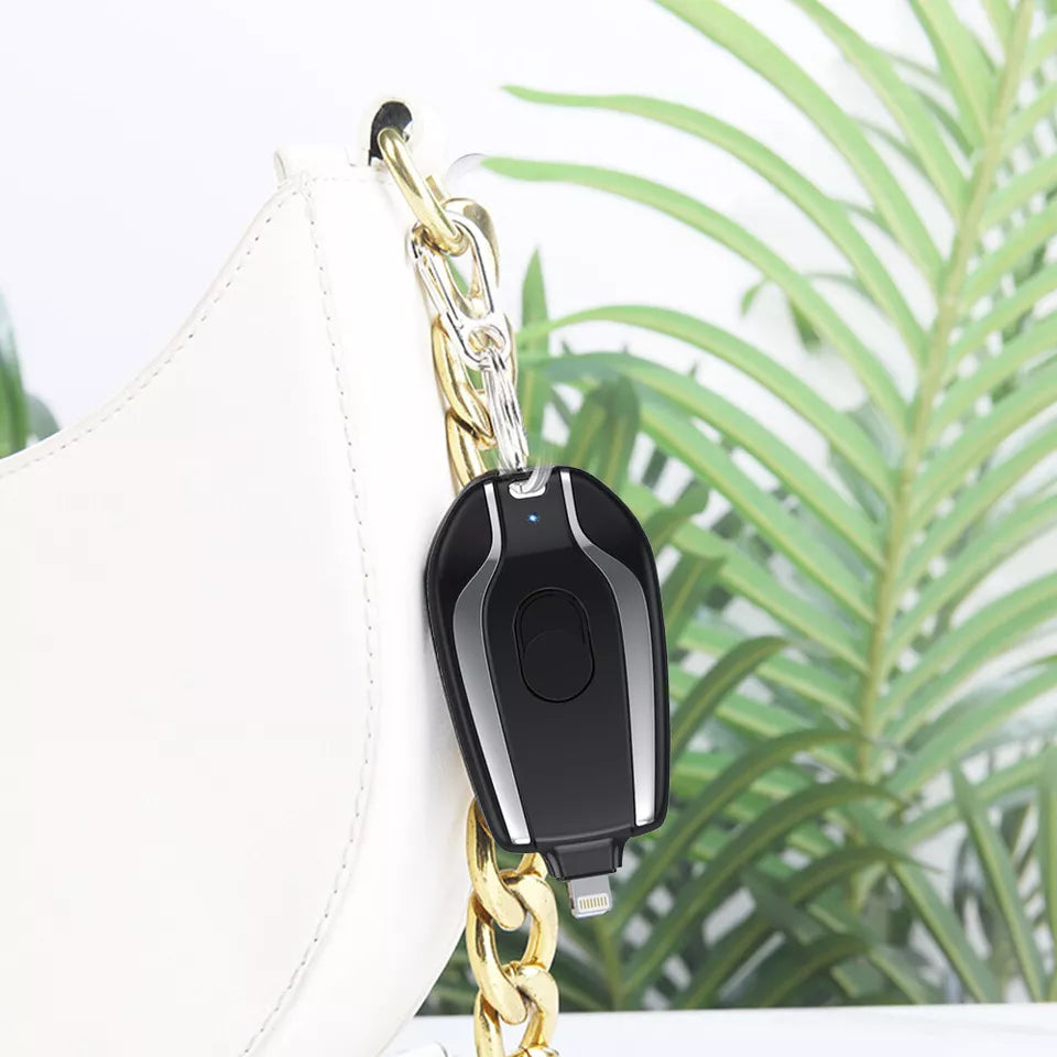 Type-C Keychain Power Bank | 1500 mAh | Fast Charging